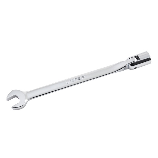 [1270-10M] Llave combinada flexible pulido espejo métrica, 12 puntas, 10 mm Urrea