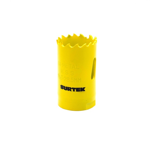 [120737] Cortacírculos bimetálico 1-1/8" Surtek