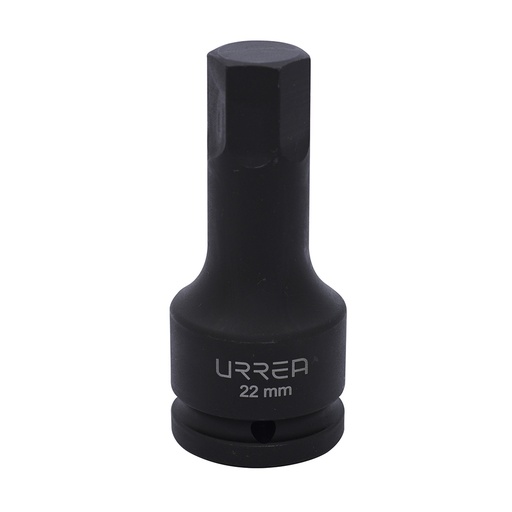 [759022M] Dado de impacto con punta hexagonal cuadro de 3/4", métrico, 22 mm Urrea