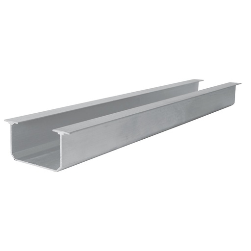 [RIALT3] Riel tipo TT para clóset 3 m, de aluminio Lock