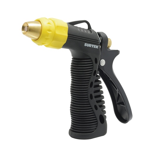 [130341] Pistola para riego con recubrimiento de PVC con boquilla metálica regulable 3/4" GHT Surtek