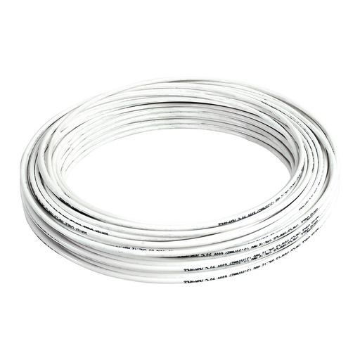 [136913] Cable eléctrico THW calibre 8, 100 m color blanco Surtek