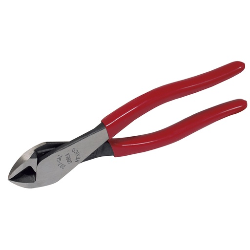 [207GHL] Pinza para electricista con mango rubber grip de 7-15/16" corte diagonal alta palanca Urrea