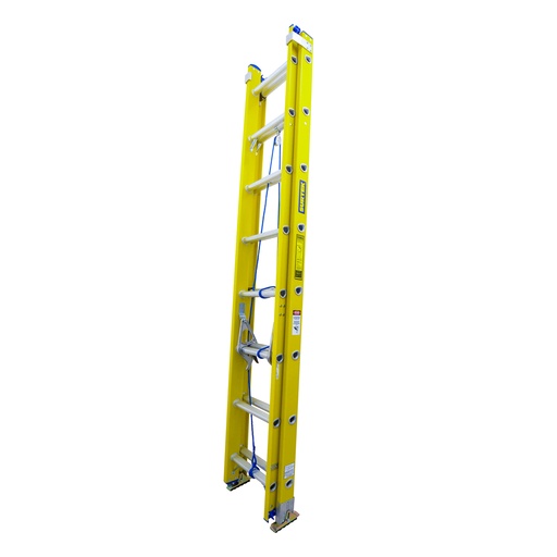 [EEFV224] Escalera de extensión tipo II de fibra de vidrio con 24  peldaños Surtek