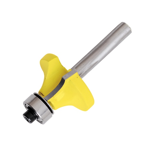 [119270] Broca para router de acero redondeadora con balero 1-1/2" zanco de 1/4" Surtek