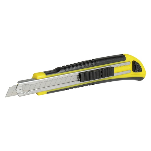 [CUTF14] Cutter con cuerpo de plástico de 9 mm, cambio automático de navaja Surtek