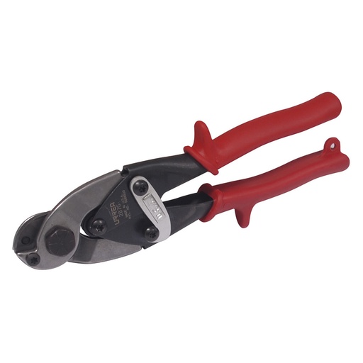 [287G] Tijera corta cable y alambre de acero con mango rubber grip, 9" Urrea