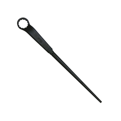 [2620HL] Llave acodada de alta palanca fosfatizada con cola en pulgadas, 12 puntas, 1-1/4" Urrea