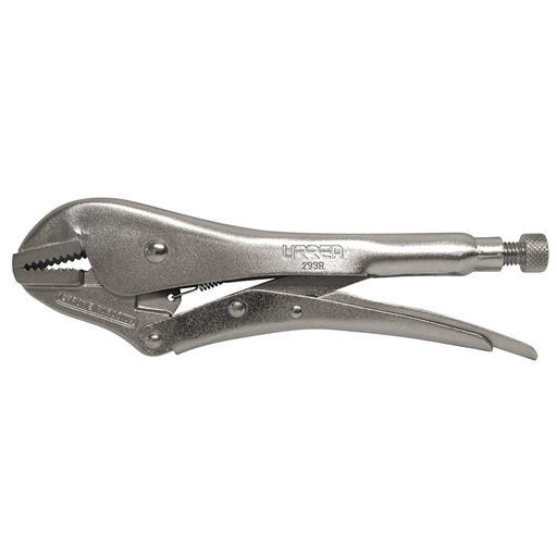 [291R] Pinza de presión de 7-1/2" quijada recta Urrea