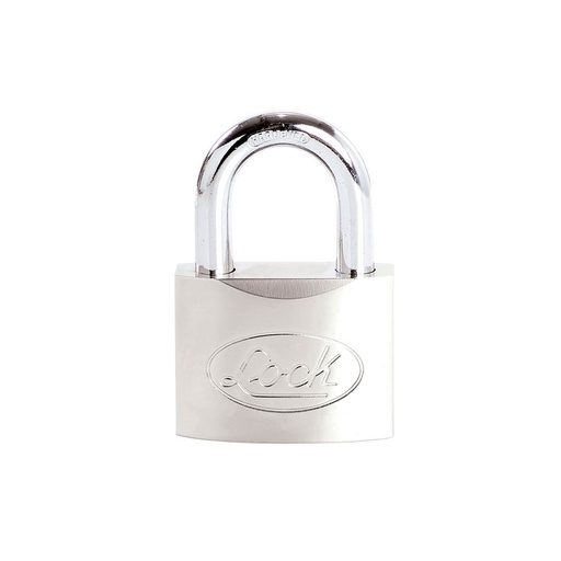 [L22S50DCSB] Candado de acero corto 50 mm, llave de disco Lock