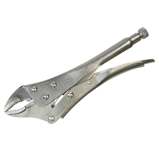 [142029] Pinza de presión de 10" quijada curva Foy