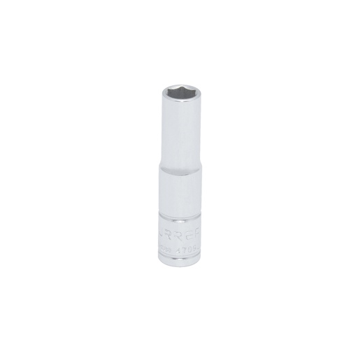 [4707L] Dado largo cuadro de 1/4", 6 puntas, en pulgadas, 7/32" Urrea