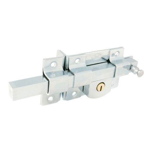 [L570DCBB] Cerradura de barra libre función derecha, cromo brillante, llave estándar, blíster Lock