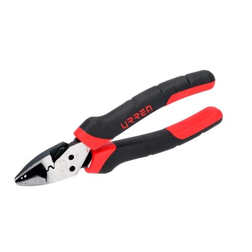 [207MP] Pinza multipropósitos con mango bimaterial de 7" corte lateral Urrea
