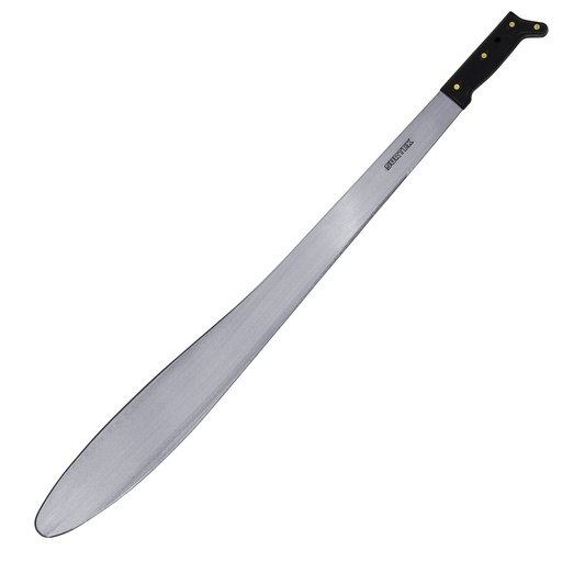 [130518] Machete troquelado con mango negro caguayano 27" Surtek