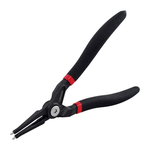 [368G] Pinza para anillos de retención con mango de vinil forjadas tipo externo ángulo de 0° Urrea