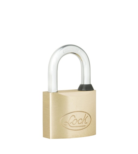 [L20S60QB] Candado de latón corto 60 mm, llave de puntos Lock