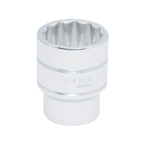 [5444] Dado cuadro de 1/2", 12 puntas, en pulgadas, 1-3/8" Urrea