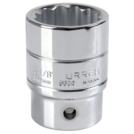 [5536] Dado cuadro de 3/4", 12 puntas, en pulgadas, 1-1/8" Urrea