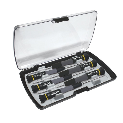 [9501BG] Juego de llaves hexagonales torx tipo navaja, 8 piezas en blister Urrea