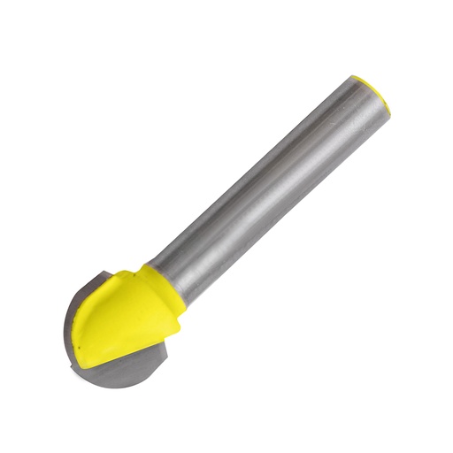 [119259] Broca para router de acero de media caña 1/2" zanco de 1/4" Surtek