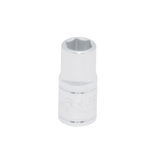 [4709] Dado cuadro de 1/4", 6 puntas, en pulgadas, 9/32" Urrea