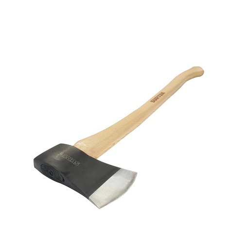 [HM3 1/2] Hacha tipo Michigan de cabeza forjada en acero con mango de madera 36", 3-1/2 lb Surtek