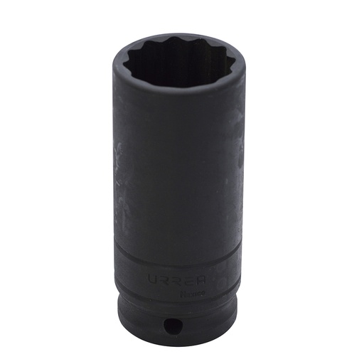 [7340] Dado de impacto largo cuadro de 1/2", 12 puntas, en pulgadas, 1-1/4" Urrea