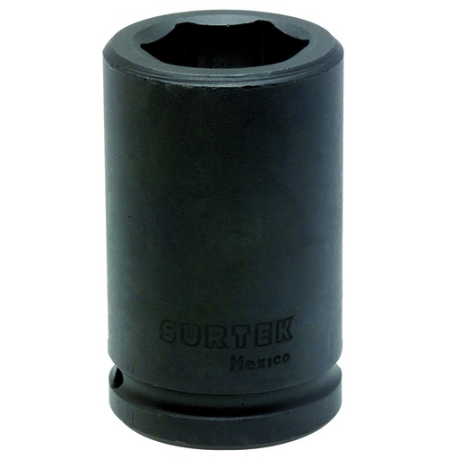 [S7918HL] Dado de impacto largo cuadro de 3/4", 6 puntas, en pulgadas, 1-1/8" Surtek