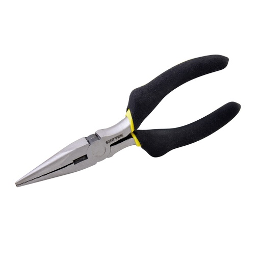 [929] Pinza para electricista con mango rubber grip de 8" punta larga Surtek