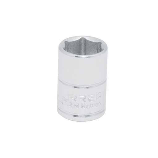[4712M] Dado cuadro de 1/4", 6 puntas, métrico, 12 mm Urrea