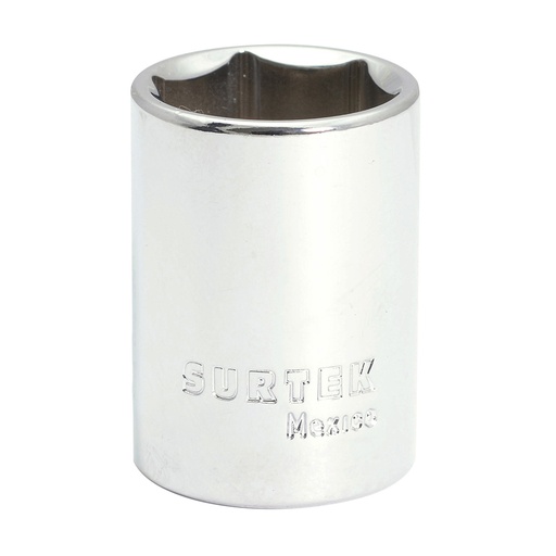 [F5820H] Dado en pulgadas cuadro de 1/2", 6 puntas, 5/8" Surtek
