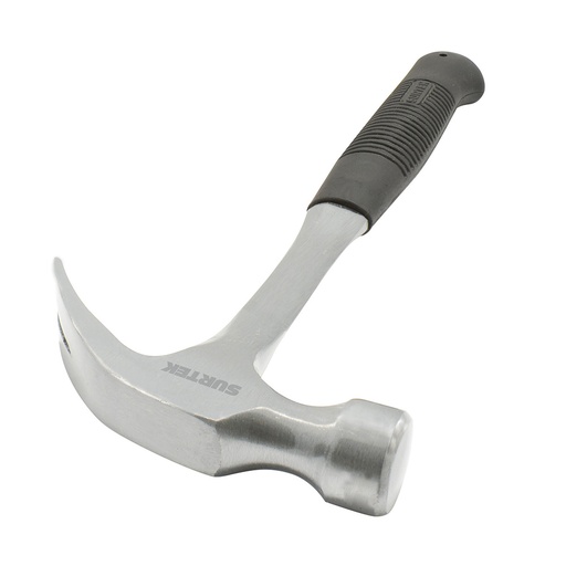 [420X] Martillo de uña curva forjada en una pieza con mango de neopreno de 13", 20 oz Surtek
