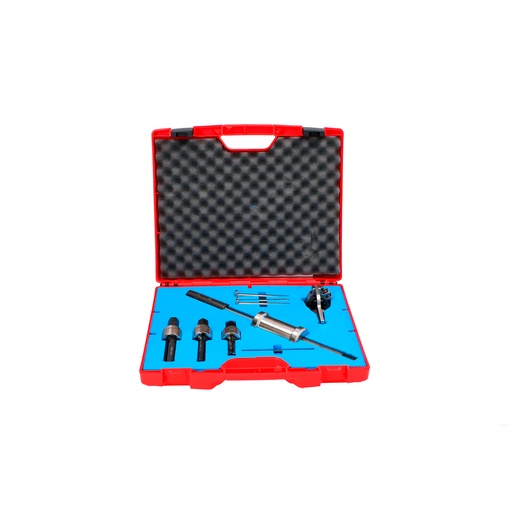 [4702] Juego de extractores interiores y exteriores con accesorios 3 ton, 8 piezas Urrea