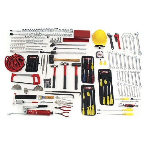 [997T1] Juego intermedio industrial combinado 186 piezas, sin gabinete Urrea