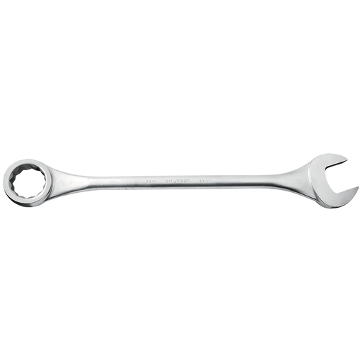 [1288] Llave combinada jumbo satinada en pulgadas, 12 puntas, 2-3/4" Urrea