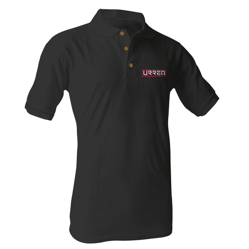 [URRPONC] Playera tipo polo para caballero color negro talla CH Urrea