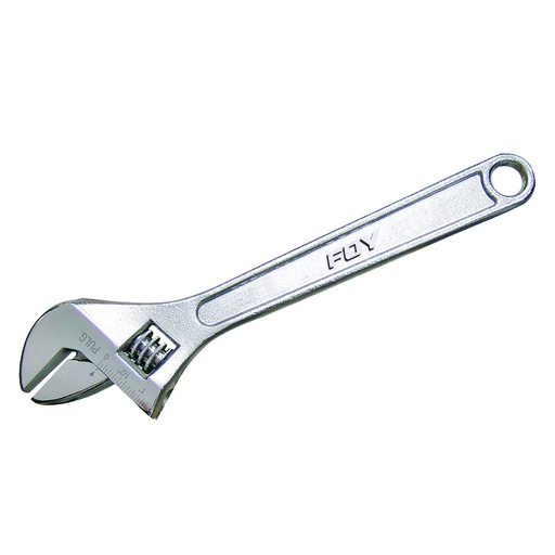 [140410] Llave ajustable cromada 10" Foy