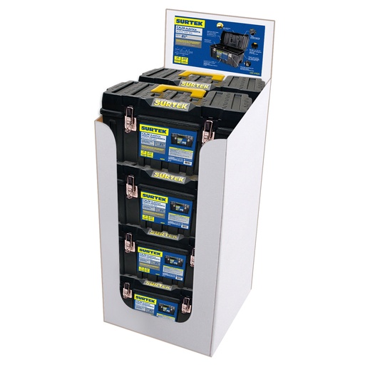 [CPS20E] Despachador para cajas plásticas, 8 piezas Surtek