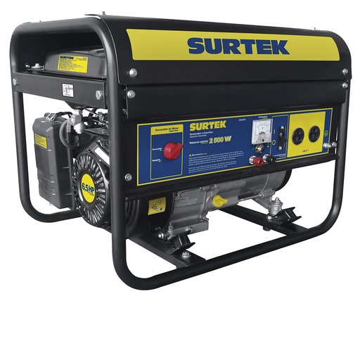 [GG525] Generador a gasolina 2500 W, 196 cc, voltaje de salida 120 V Surtek