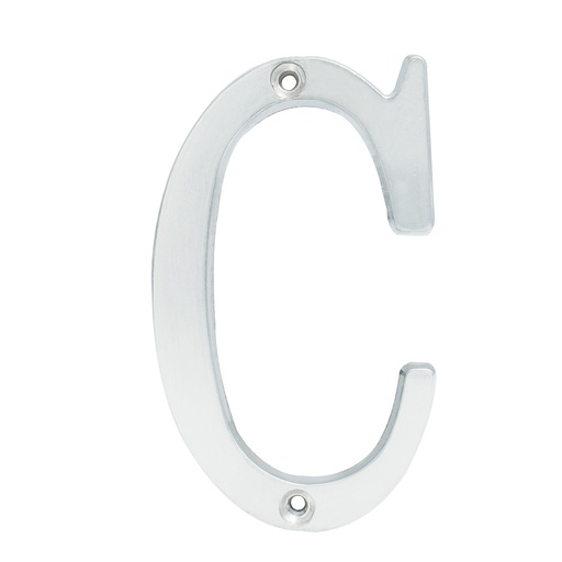 [L701CCS] Letra C slim 4" níquel satinado Lock