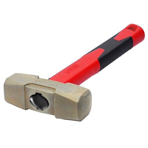 [UH67FG] Marro de bronce-aluminio antichispa de 2.75lb con mango corto de fibra de vidrio 14" Urrea