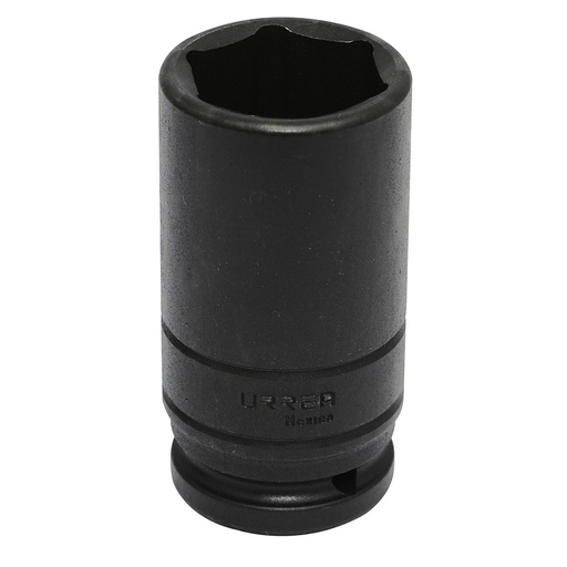 [7528LD] Dado de impacto largo pared delgada cuadro de 3/4", 6 puntas, en pulgadas, 1-3/4" Urrea