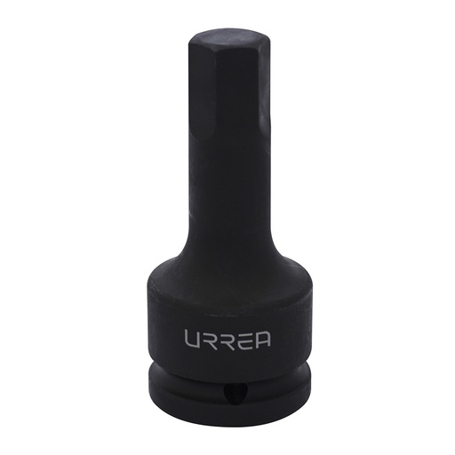 [7590-1] Dado de impacto con punta hexagonal cuadro de  3/4", en pulgadas, 1" Urrea