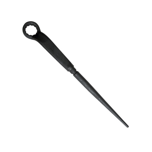 [2616HL] Llave acodada de alta palanca fosfatizada con cola en pulgadas, 12 puntas, 1" Urrea