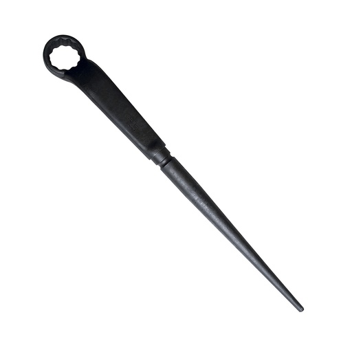 [2630HL] Llave acodada de alta palanca fosfatizada con cola en pulgadas, 12 puntas, 1-7/8" Urrea