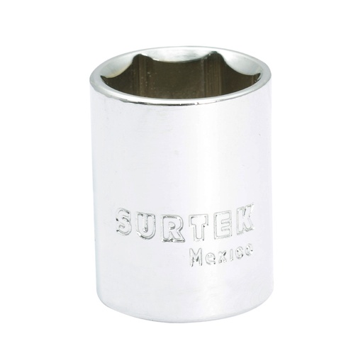 [F5118HL] Dado largo cuadro de 3/8", 6 puntas, en pulgadas, 9/16" Surtek