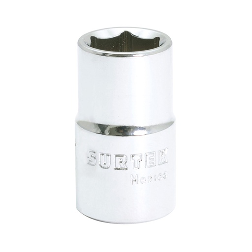 [F5816H] Dado en pulgadas cuadro de 1/2", 6 puntas, 1/2" Surtek