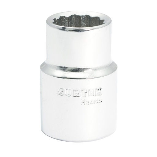 [F5926] Dado cuadro de 3/4", 12 puntas, en pulgadas, 13/16" Surtek