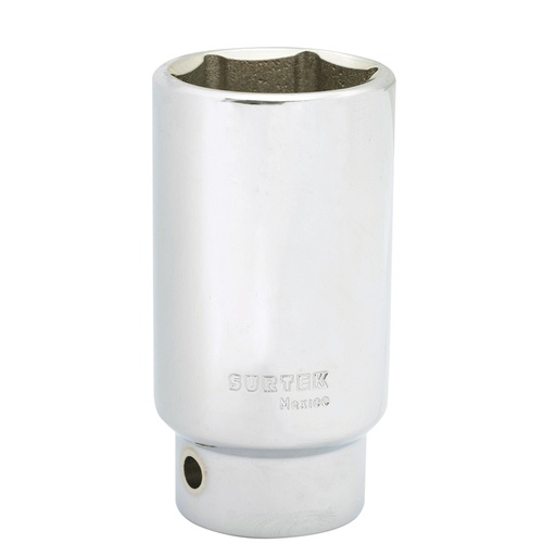 [F5942HL] Dado largo cuadro de 3/4", 6 puntas, en pulgadas, 1-5/16" Surtek